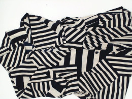 Black and white dress oversize