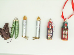 Set of Christmas toys