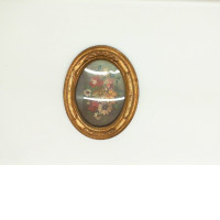 Picture of flowers in frame