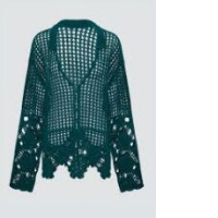 Daisy crochet cardigan