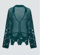 Daisy crochet cardigan