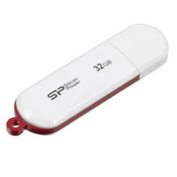 USB flash drive Silicon Power LuxMini 320 32GB, USB2.0, white