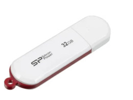 USB flash drive Silicon Power LuxMini 320 32GB, USB2.0, white