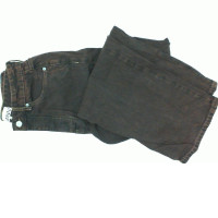 Red long jeans size S