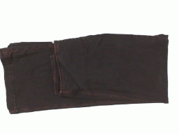 Long black denim skirt size S