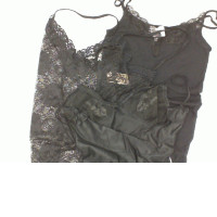 Set of Black lace nightdress  (3pcs/set)