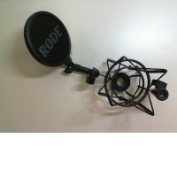 Metal stand for microphone