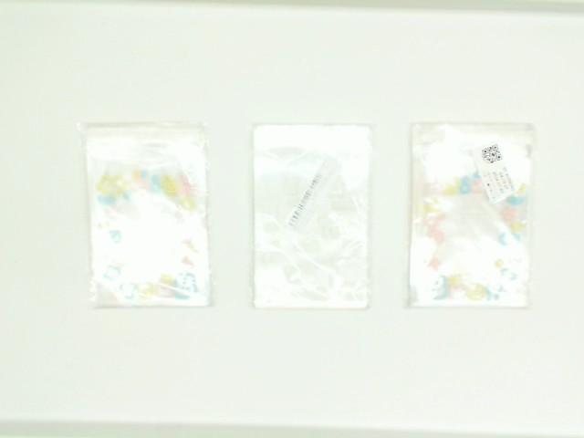 Set of transparent bags with patterns (10 pcs/pack) Set of transparent bags with patterns (10 pcs/pack)