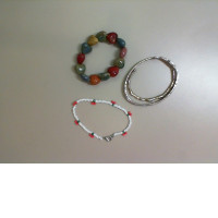 Set of 3 jewelry bracelets