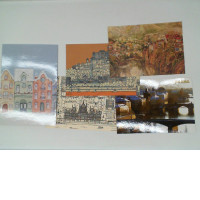 Set of City postcards (5pcs/set)