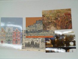 Set of City postcards (5pcs/set)