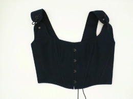 Blue Women's tight tank top