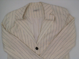 ginatricot white coat 