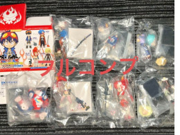 Japanese Figures Gurren Lagann Teppelin Strategy Vol.1 Complete Set of 7 Japanese Figures Gurren Lagann Teppelin Strategy Vol.1 Complete Set of 7