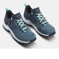 Women’s Waterproof Mountain Walking Shoes -MH500 Blue