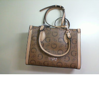 Brown women's bag with a long strap