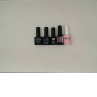 Set of Multi-colored nail polish (5pcs/set)