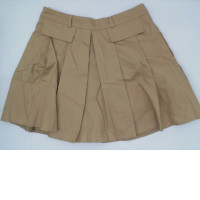 Cream colored short skirt size L