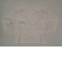 White long-sleeved shirt size M