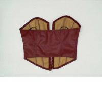 Women's red tube top