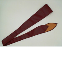 Red women's belt