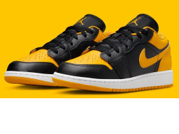 The Air Jordan 1 Low Appears In “Yellow Ochre” Toe