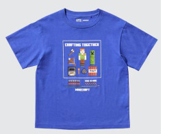 UNIQLO Short sleeve t-shirt MINECRAFT UT