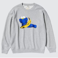 UNIQLO KAWS + Warhol Sweat Long Sleeve Shirt 