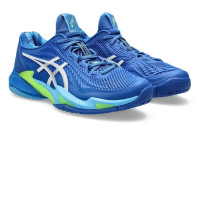 Asics men's tennis shoes Court FF 3 Novak | Tuna Blue/White ( 1041A363-400 )