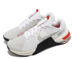 Nike Wmns Metcon 8 White Black Red Grey Women Cross Training Shoes 