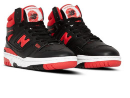 NEW BALANCE - 650 BLACK AND RED1-BB650RBR NEW BALANCE - 650 BLACK AND RED1-BB650RBR