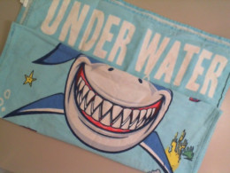 Beach towel, with shark