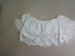 Lace white top
