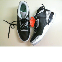 Men's sneakers black, high, size 44