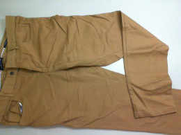 Men's brown trousers, thick material