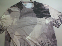 Men's T-shirt with a pattern on the fabric