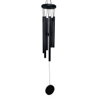 Wind chime black