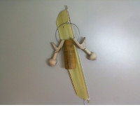 Wind chime, wooden hammers