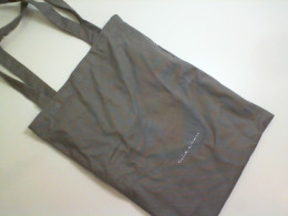 Gray fabric bag Gray fabric bag