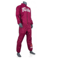 Fairtex VS2 Vinyl Sweatsuit Maroon 