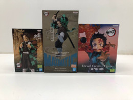 BIG SALE! Japanese figures Demon Slayer series, set of 3