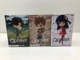 Big SALE! Japanese figure Qposket series, set of 3