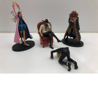 Big SALE! Japanese figures ONE PIECE, Pirates Always Win scene, set of 4