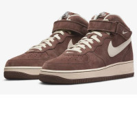 NIKE Air Force 1 Mid '07 QS Chocolate DM0107 200 Unisex