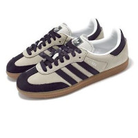 adidas Originals Samba OG W Putty Grey Black Gum Women Casual Shoes 