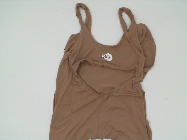 Brown one-shoulder dress Brown one-shoulder dress