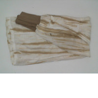 Long cream-white skirt