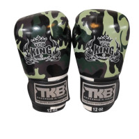 Top King boxing gloves "camouflage pattern" TKBGEM-03, green