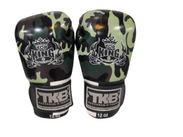 Top King boxing gloves "camouflage pattern" TKBGEM-03, green