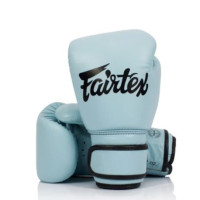 Fairtex Boxing gloves BGV-20 Genuine leather Light Blue Muay Thai for training 